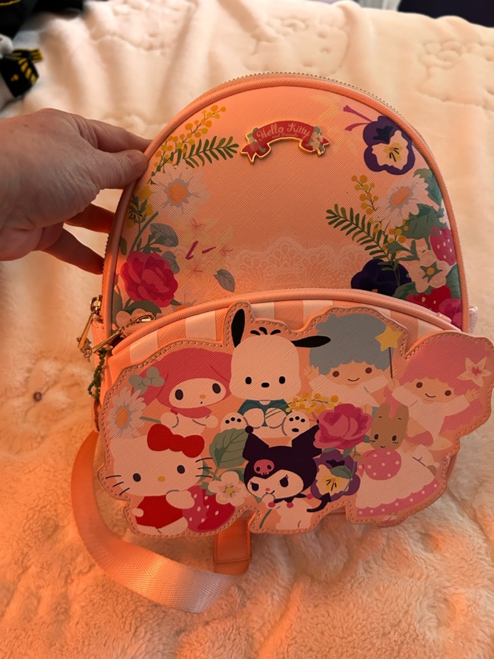 Sanrio Hello Kitty & Friends Floral Mini Backpack - BoxLunch Exclusive (Rare)